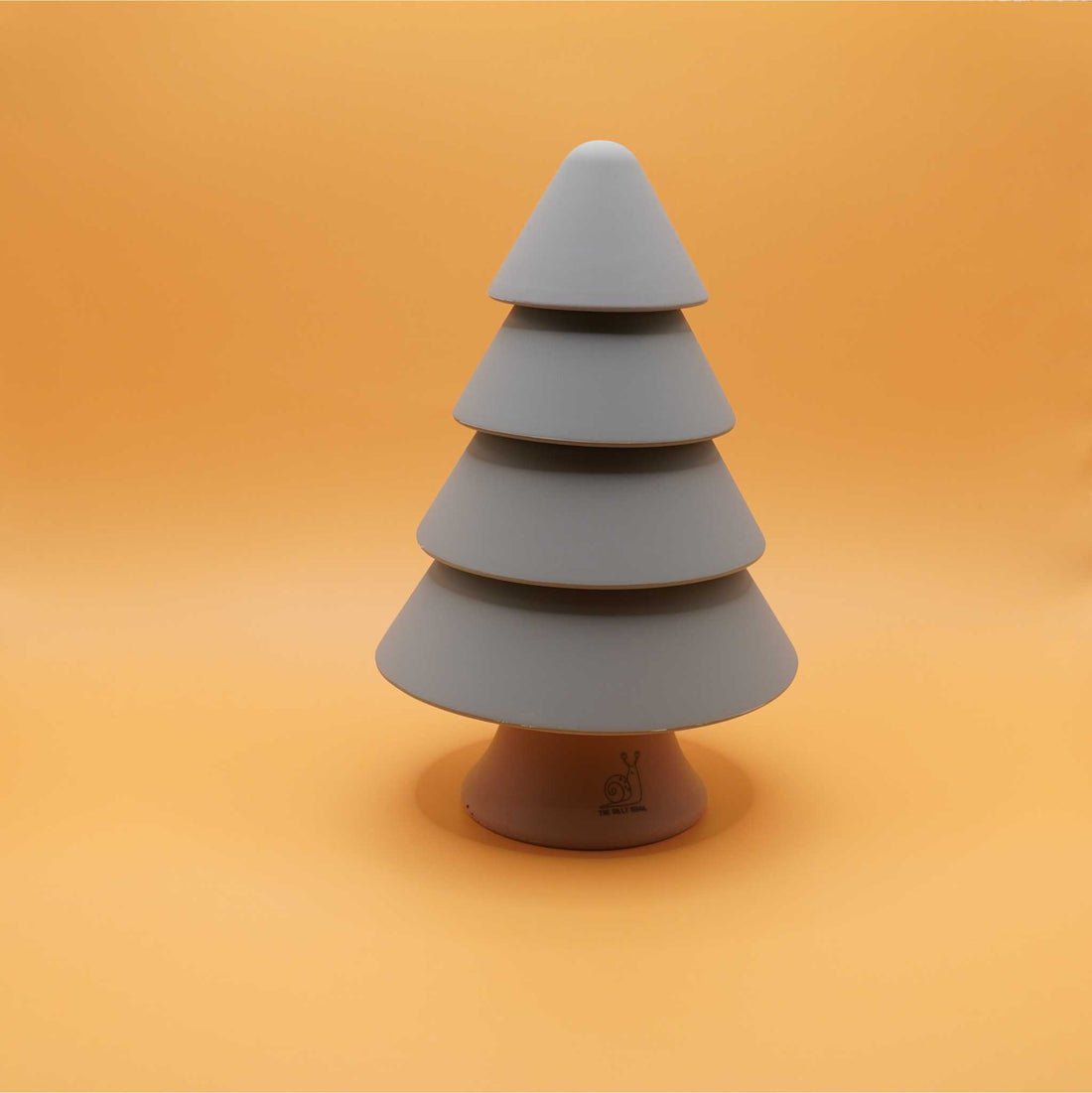 towering tree silicone stacking toy green and brown